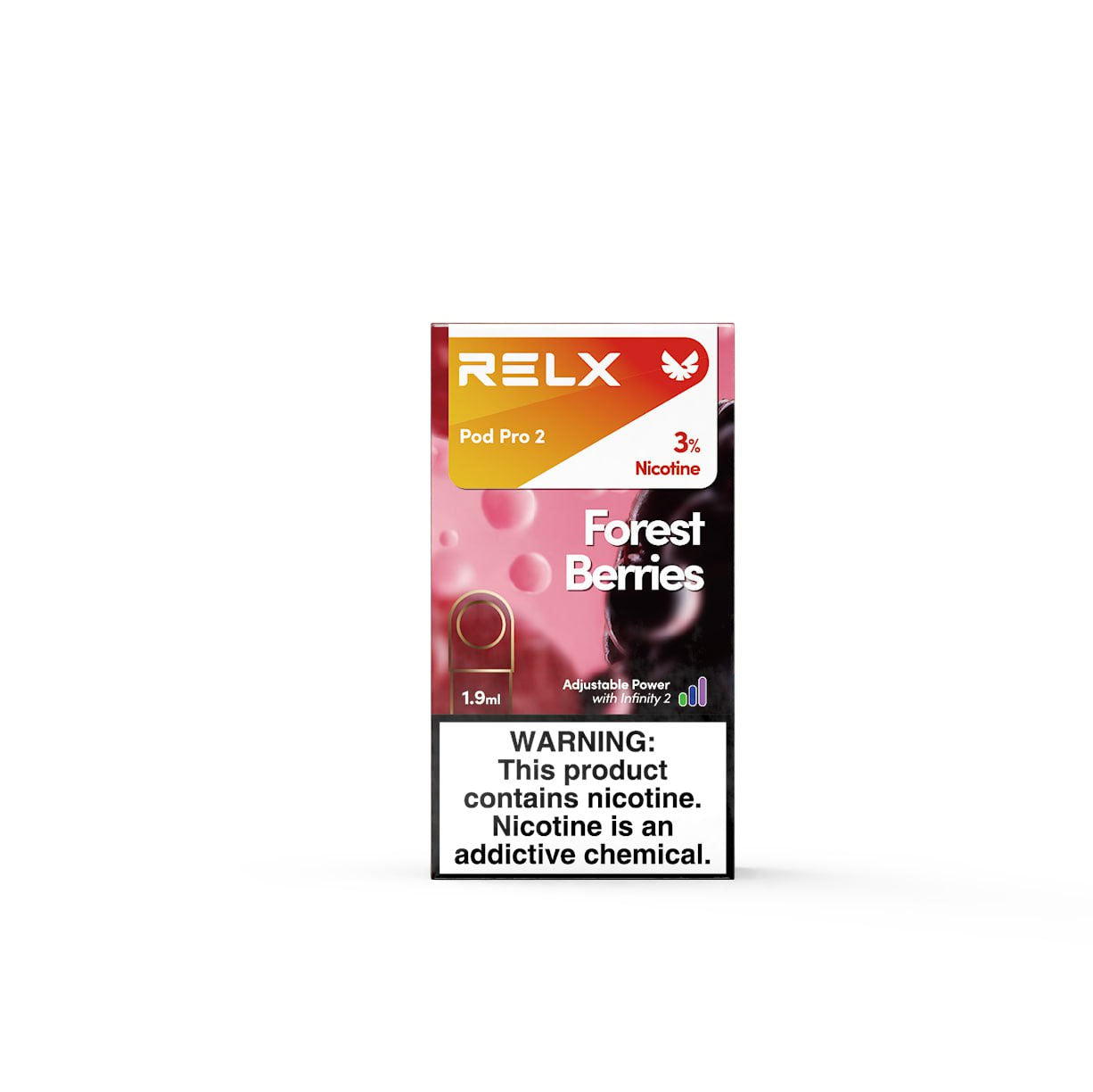 RELX 悅刻原廠煙彈（一盒三顆，1.9ml）