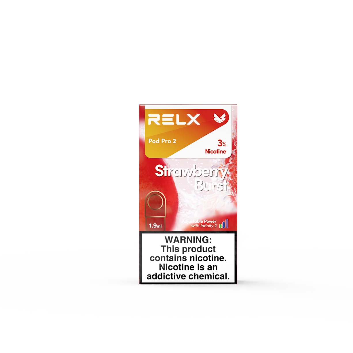 RELX 悅刻原廠煙彈（一盒三顆，1.9ml）